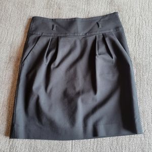 Loft black skirt size 2